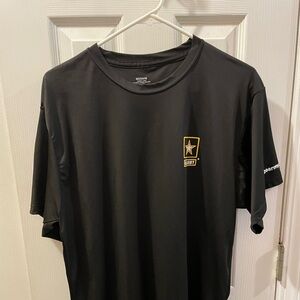 Black Army Graphic Men's Shirt